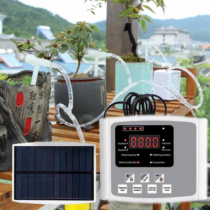 Smart Garden Auk - Perangkat Irigasi Tetes Tenaga Surya Otomatis