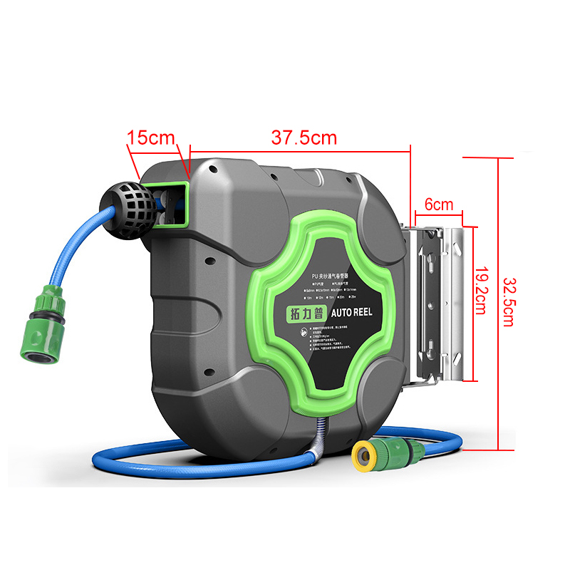 Smart Garden Hose - Selang gulung otomatis, 10/15/20M Drum air,