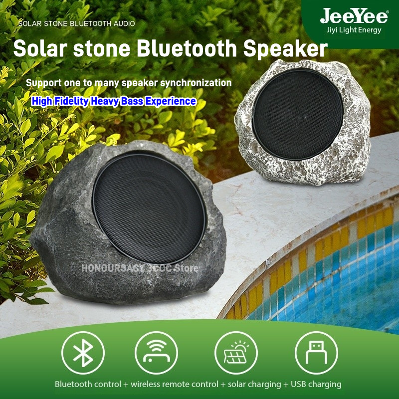 Smart Garden Video - Speaker Taman Luar Ruangan Nirkabel Bluetooth