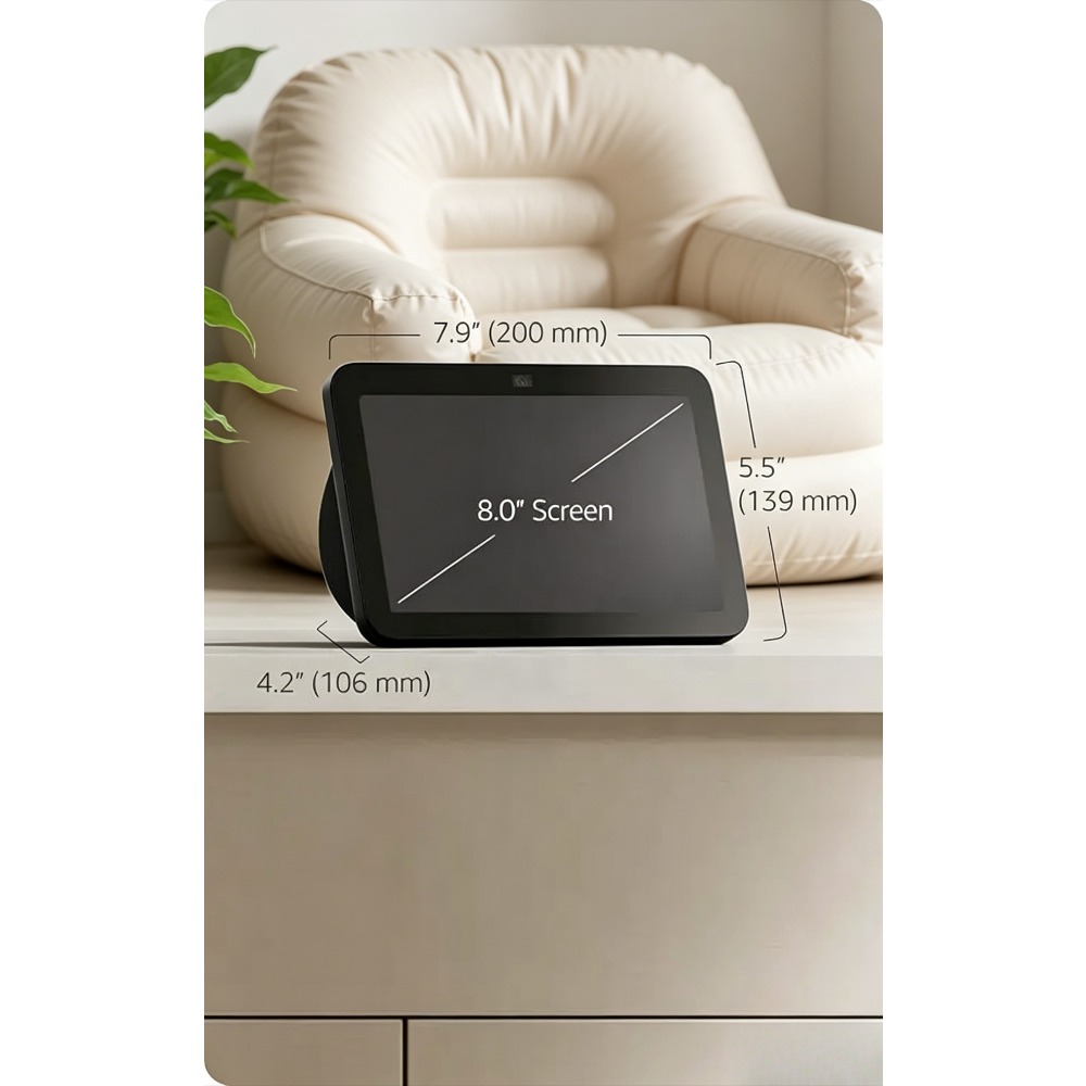 Smart Garden Video - Kursi Tiup Pintar dengan Layar Cerdas,
