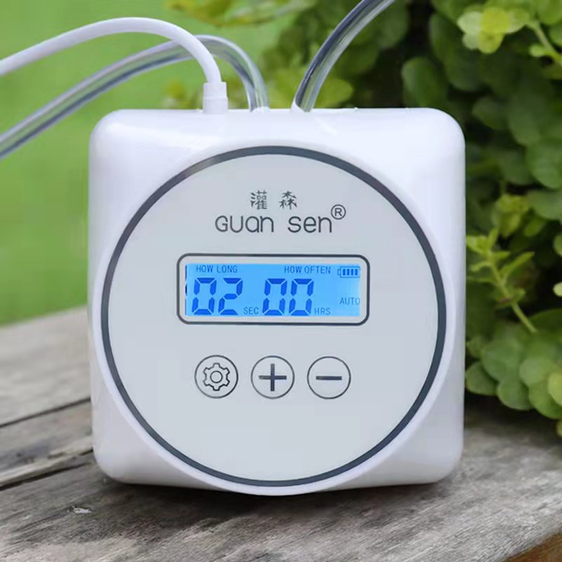 Smart Garden Auk - Set pompa air irigasi tetes otomatis,