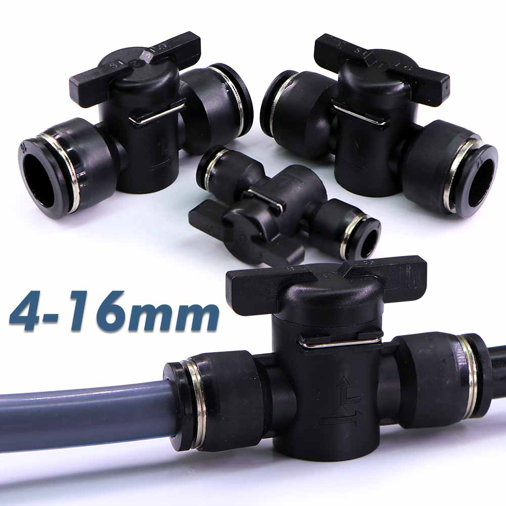 Smart Garden Hose Valve - 4-16mm tangan katup selang adaptor Slip