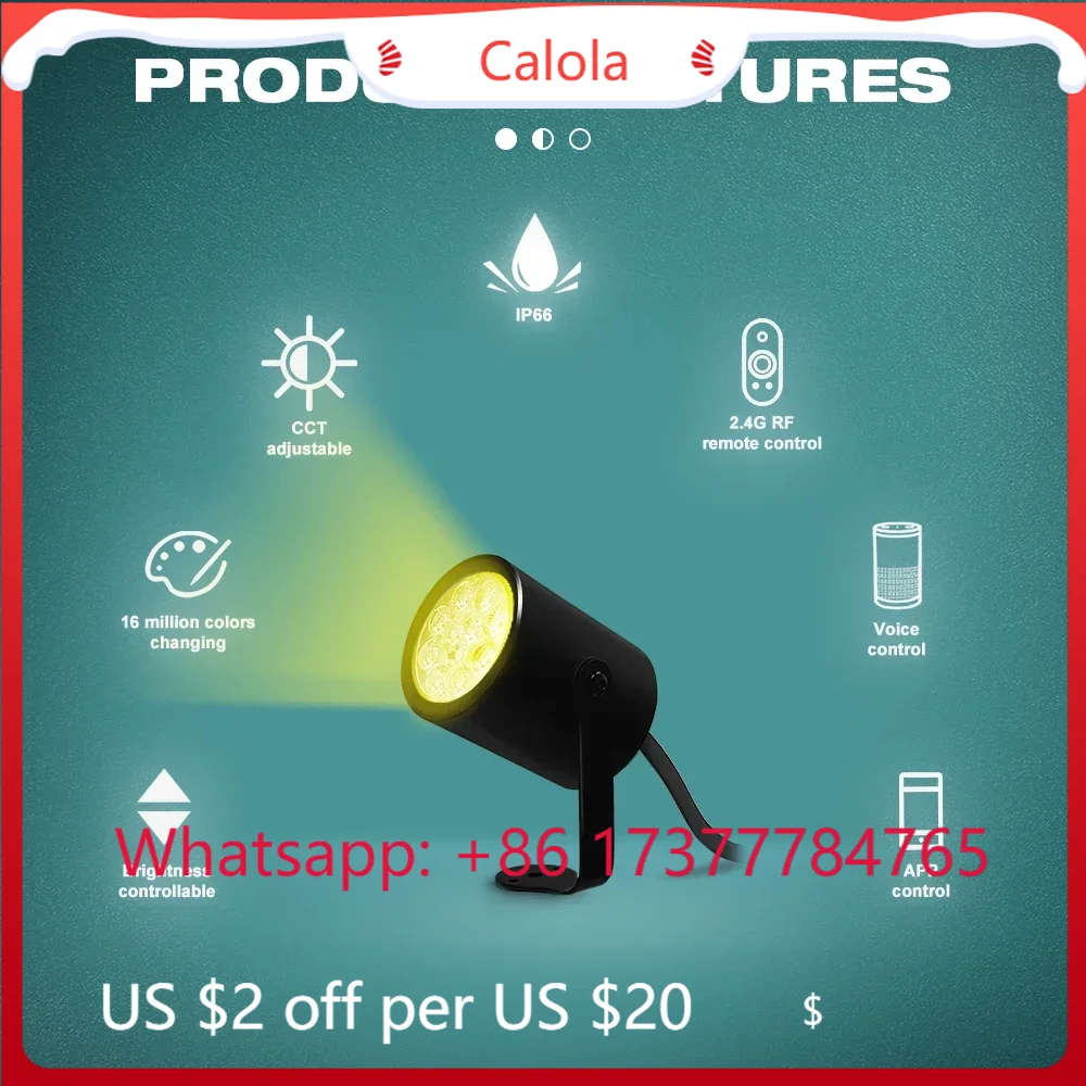 Smart Garden Led Lights - GLEDOPTO Zigbee 3.0 7W Lampu Dinding