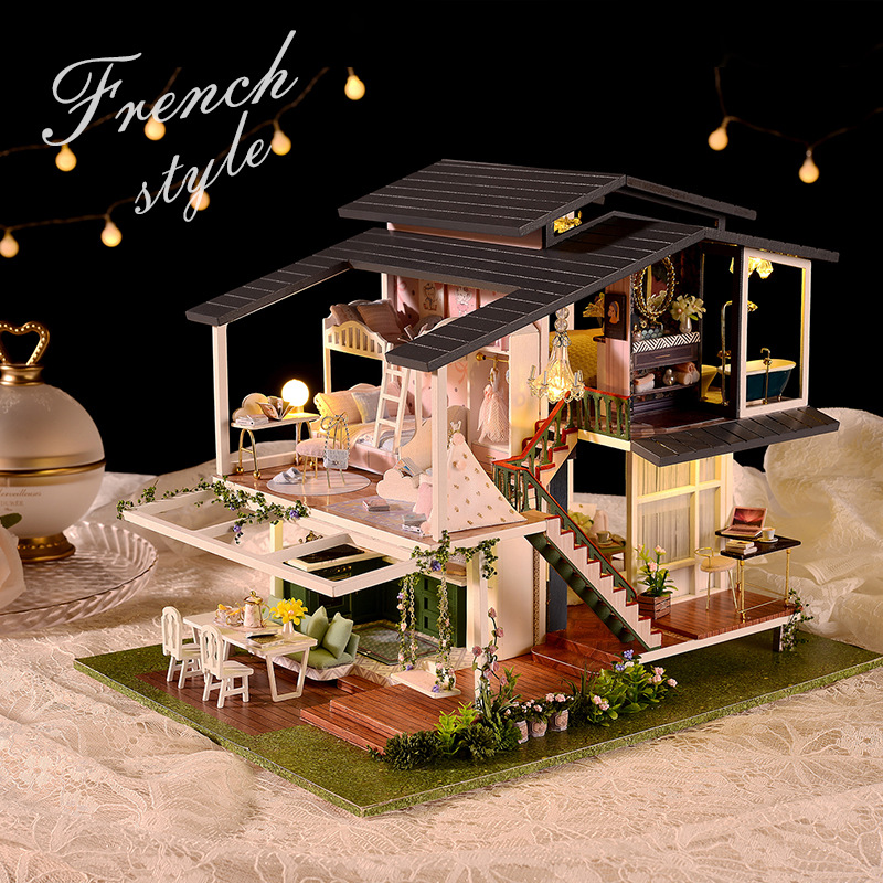 Smart Garden Model - Rumah Mainan Pintar Monet Garden DIY,