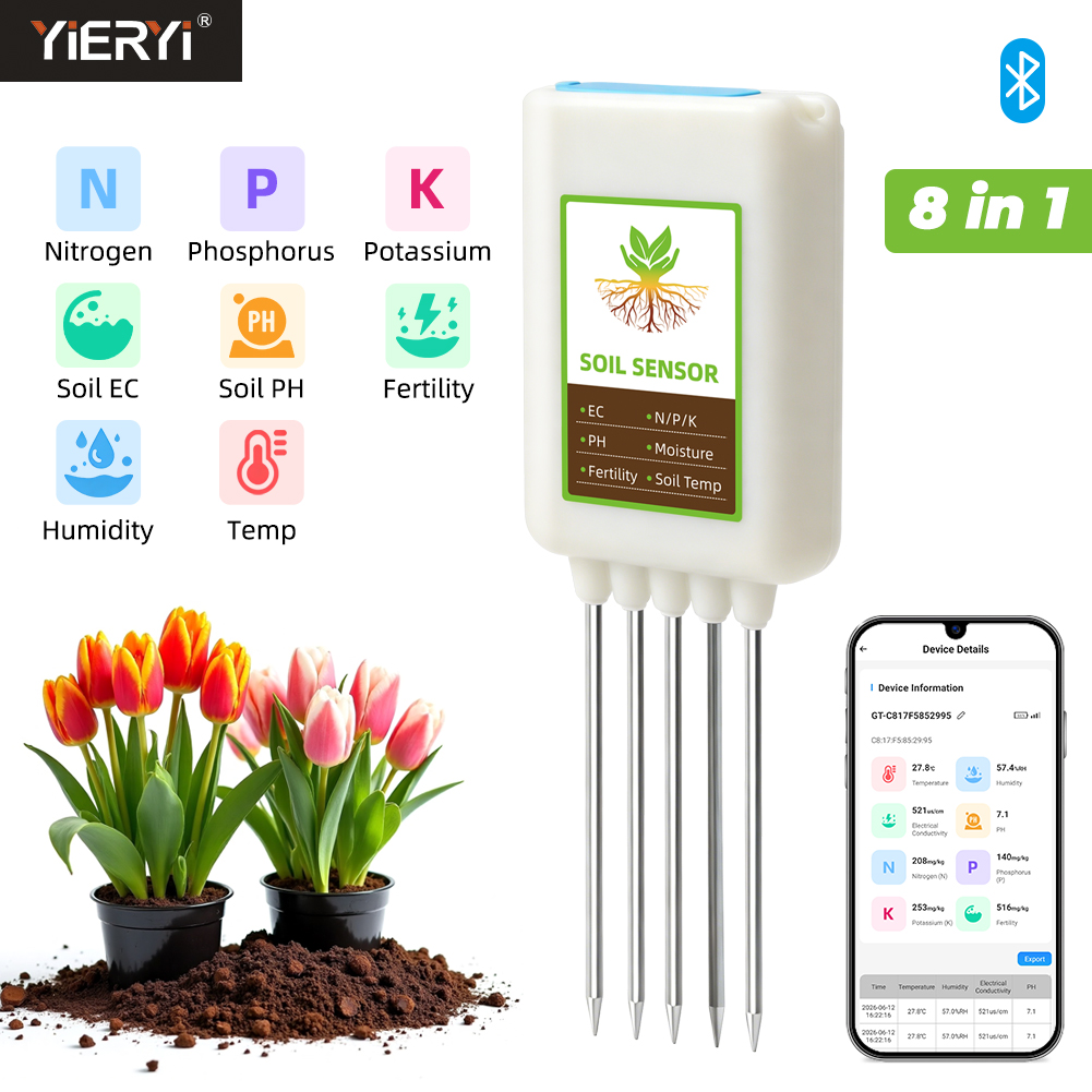 Smart Garden Greenhouse - Yieryi Bluetooth 8 in 1 Alat