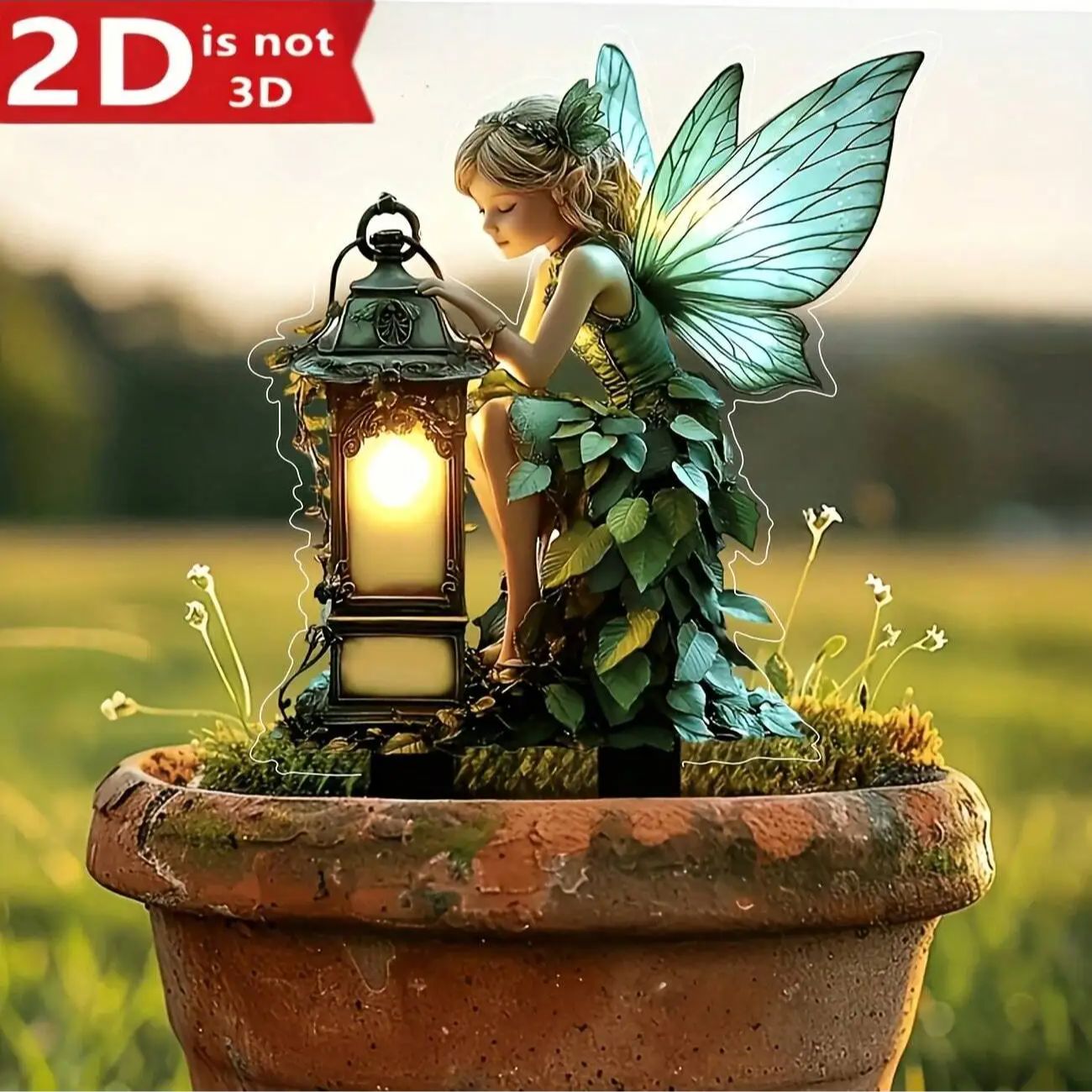 Smart Garden Diy - 1 Buah/2 Set Hiasan Luar Ruangan