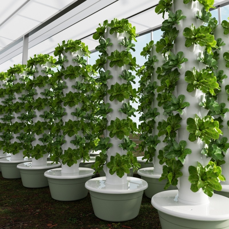 Smart Garden Greenhouse - 2024 Sistem Tumbuh Hidroponik Taman Menara