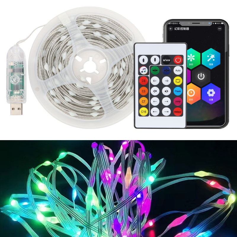 Smart Garden Led Lights - Lampu dekorasi mobil LED 10M, lampu