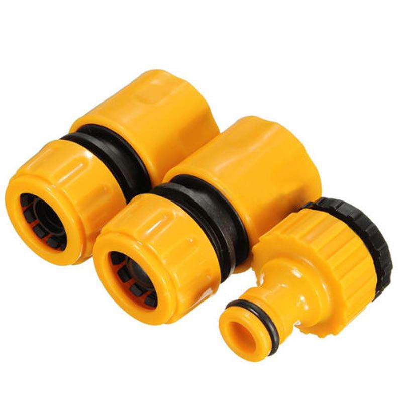 Smart Garden Hose - 3Pcs cepat konektor air adaptor koneksi