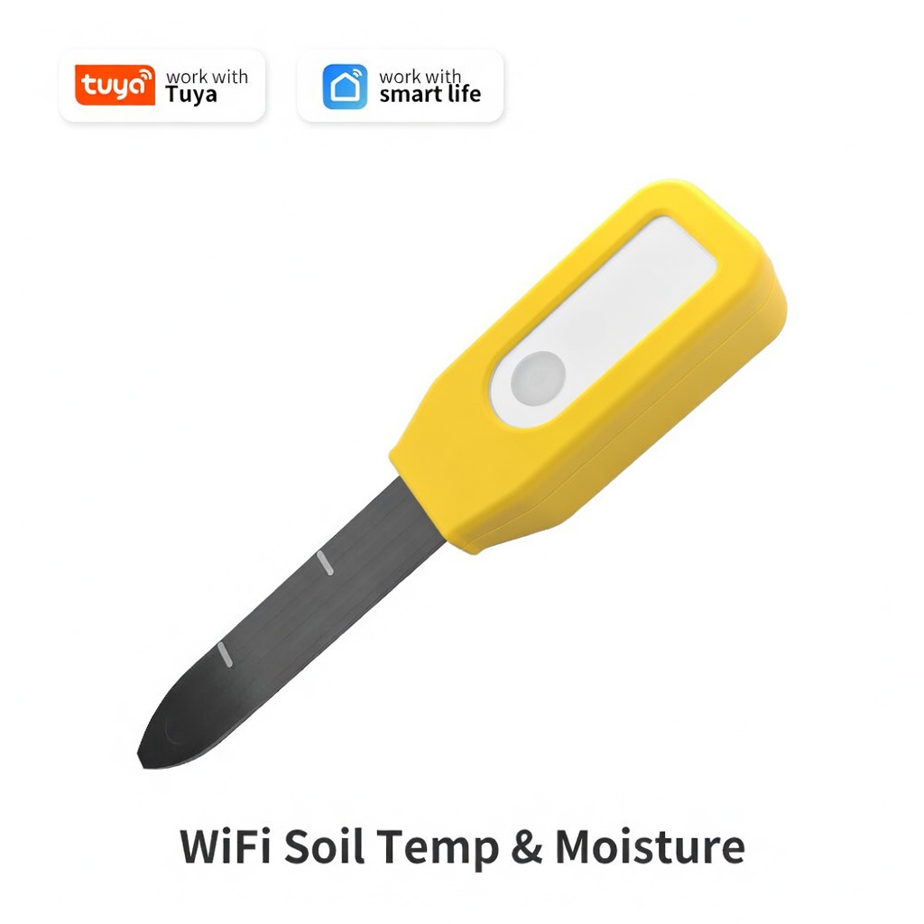 Smart Soil Sensor - Sensor Suhu dan Kelembapan Tanah Tuya