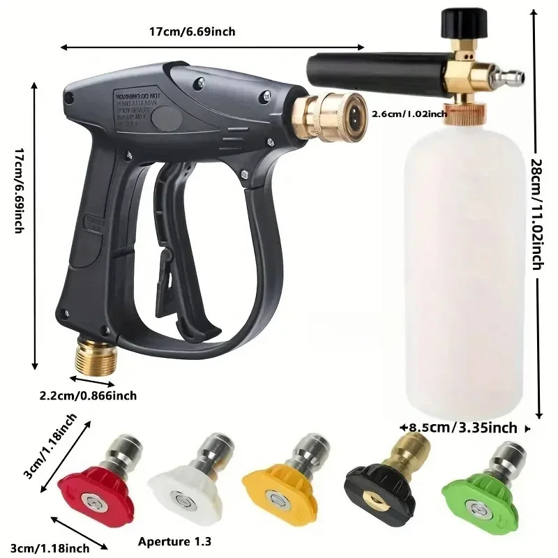 Smart Garden Furniture - Pistol Air Bertekanan Tinggi 3000PSI M22-14