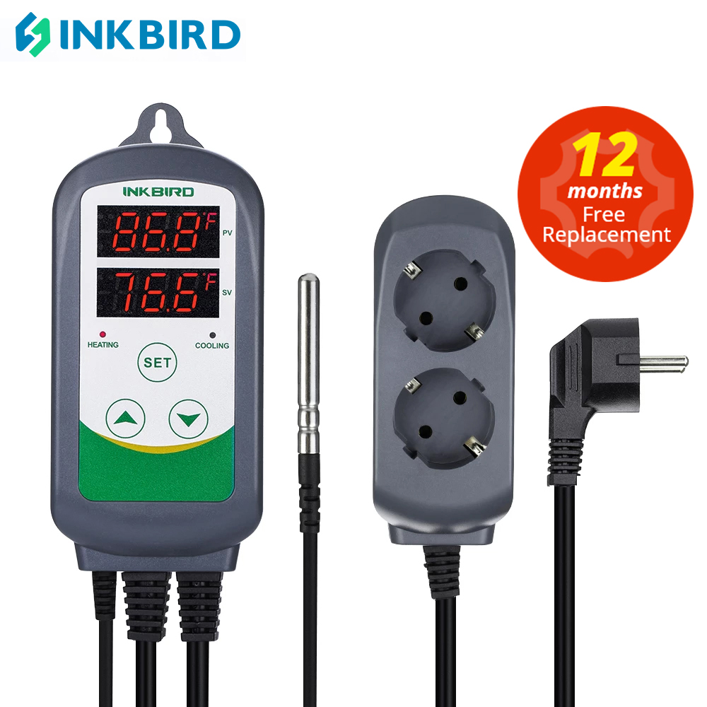 Smart Garden Greenhouse - INKBIRD ITC-308 Pemanasan dan Pendinginan Pengontrol