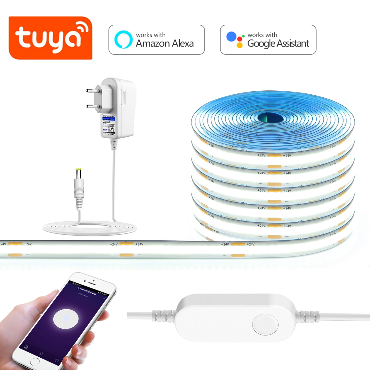 Smart Garden Led Lights - Lampu Strip LED COB 3M 5M