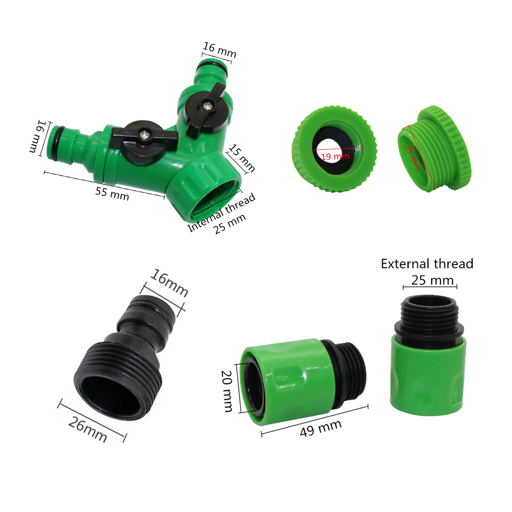 Pembagi Air Keran Taman 2 Arah - Smart Garden Hose Valve ulasan dan harga