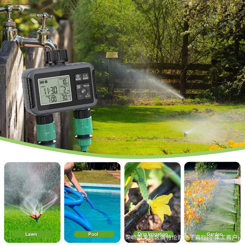 Timer irigasi model baru denga - Smart Garden Model ulasan dan harga