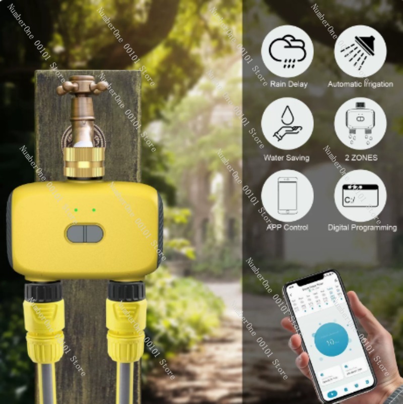 Timer Irigasi Pintar Dual Outl - Smart Garden Model ulasan dan harga