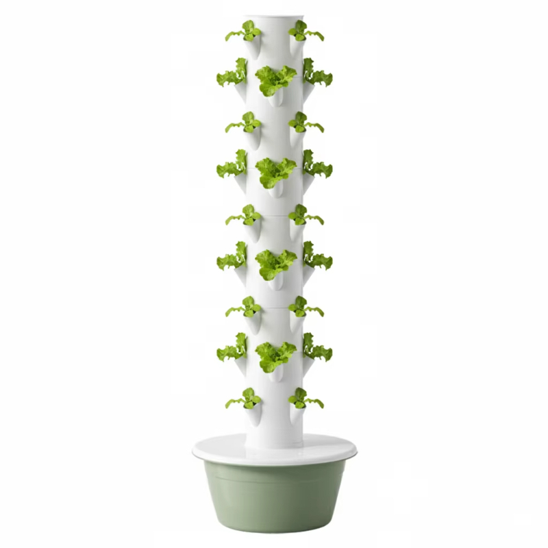 Sistem Menanam Hidroponik 9 La - Vertical Planter Tower ulasan dan harga