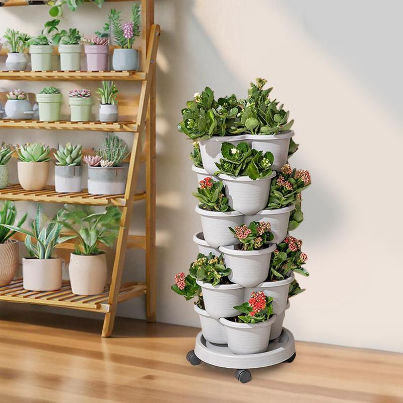 Pot Bunga Vertikal yang Dapat  - Vertical Planter Tower ulasan dan harga