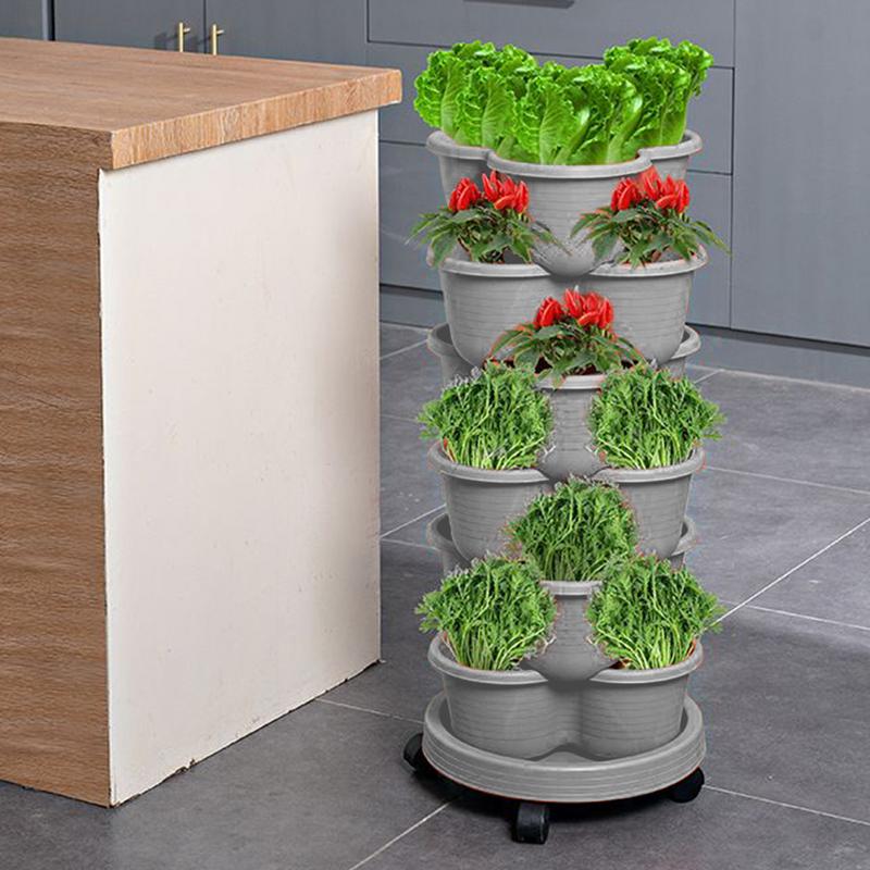 Pot Bunga Vertikal yang Dapat  - Vertical Planter Tower ulasan dan harga