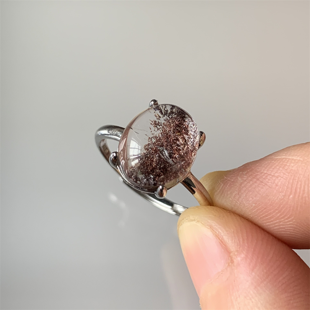 Lodolite cincin wanita Quartz  - Smart Garden Diy ulasan dan harga