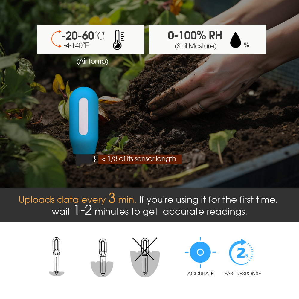 Sensor Tanah Zigbee Pintar unt - Smart Soil Sensor ulasan dan harga