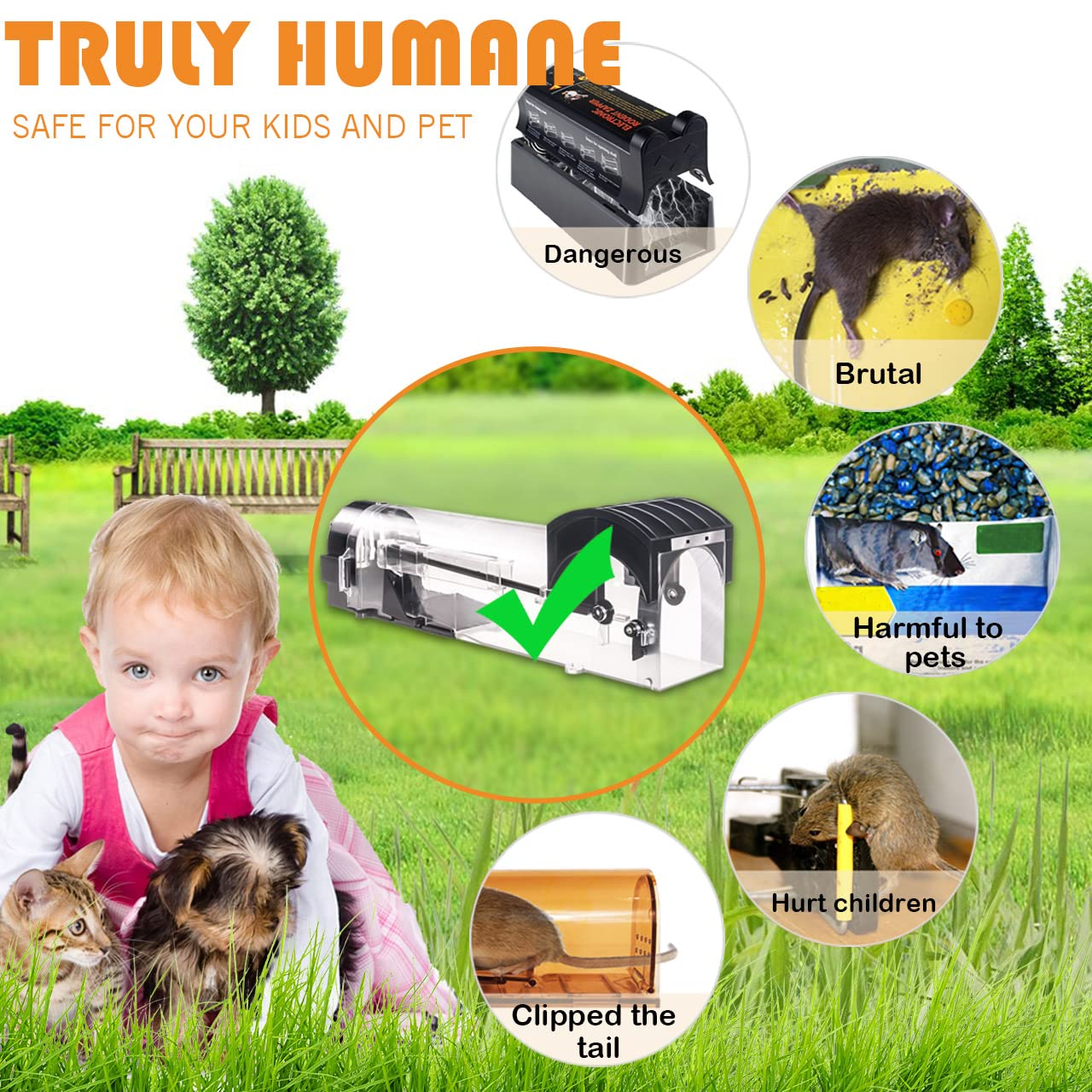 Perangkap Hewan Pengerat Plast - Smart Garden Furniture ulasan dan harga
