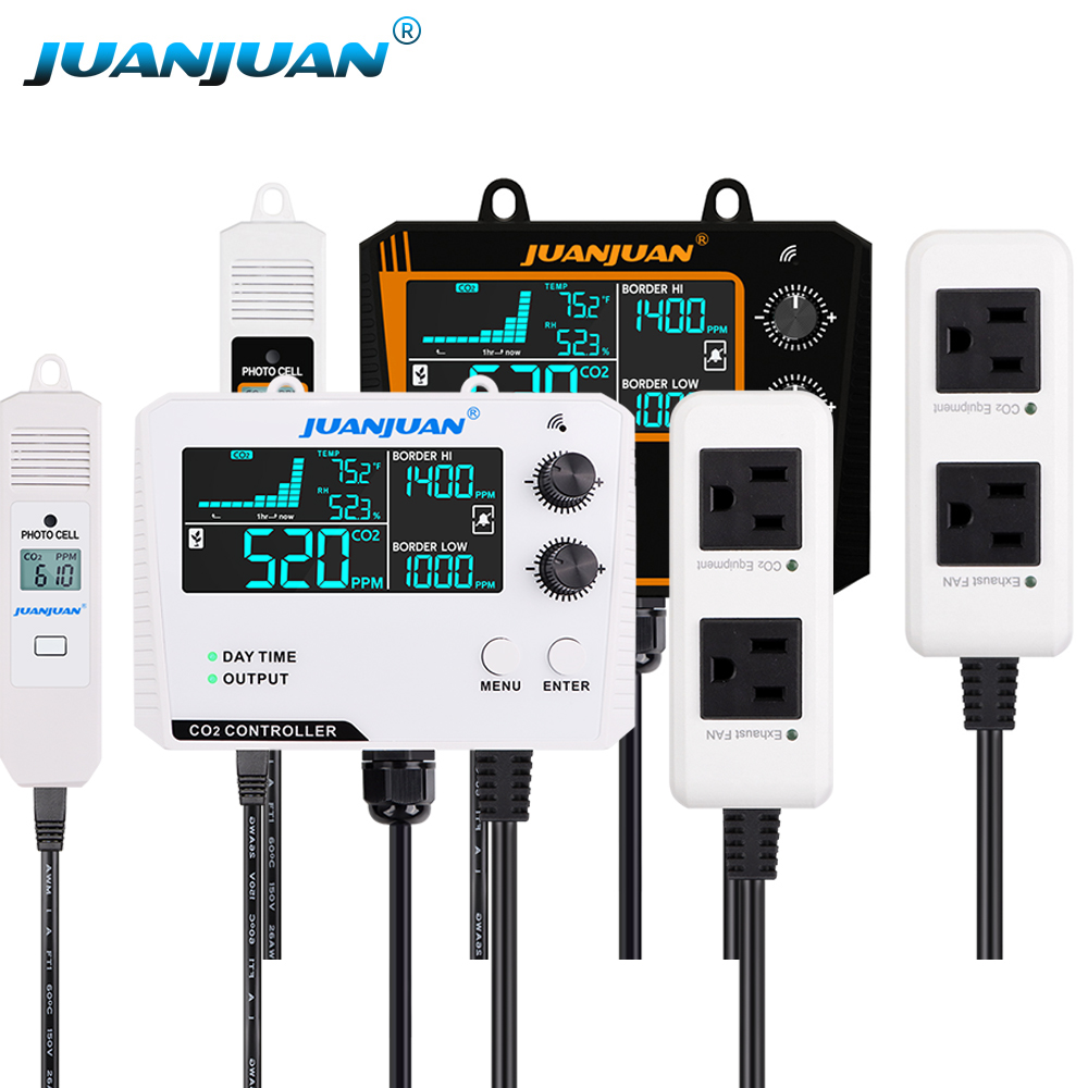 0 ~ 5000ppm Pengendali CO2 Tam - Smart Garden Greenhouse ulasan dan harga
