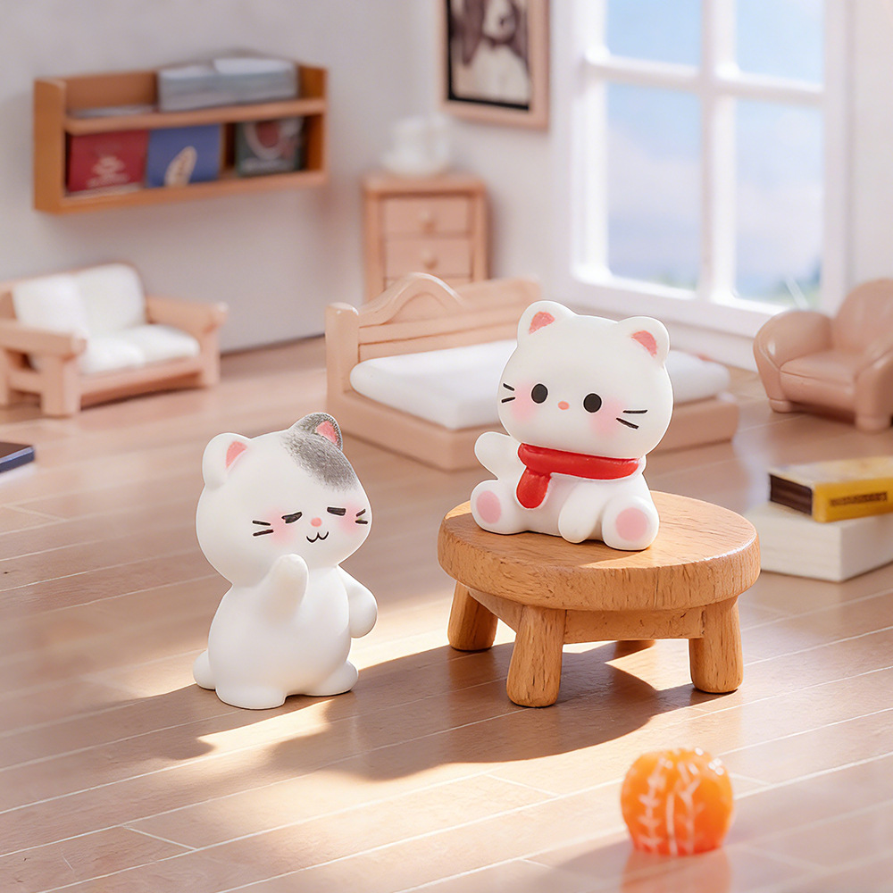 6 Buah Ornamen Miniatur Patung - Smart Garden Diy ulasan dan harga