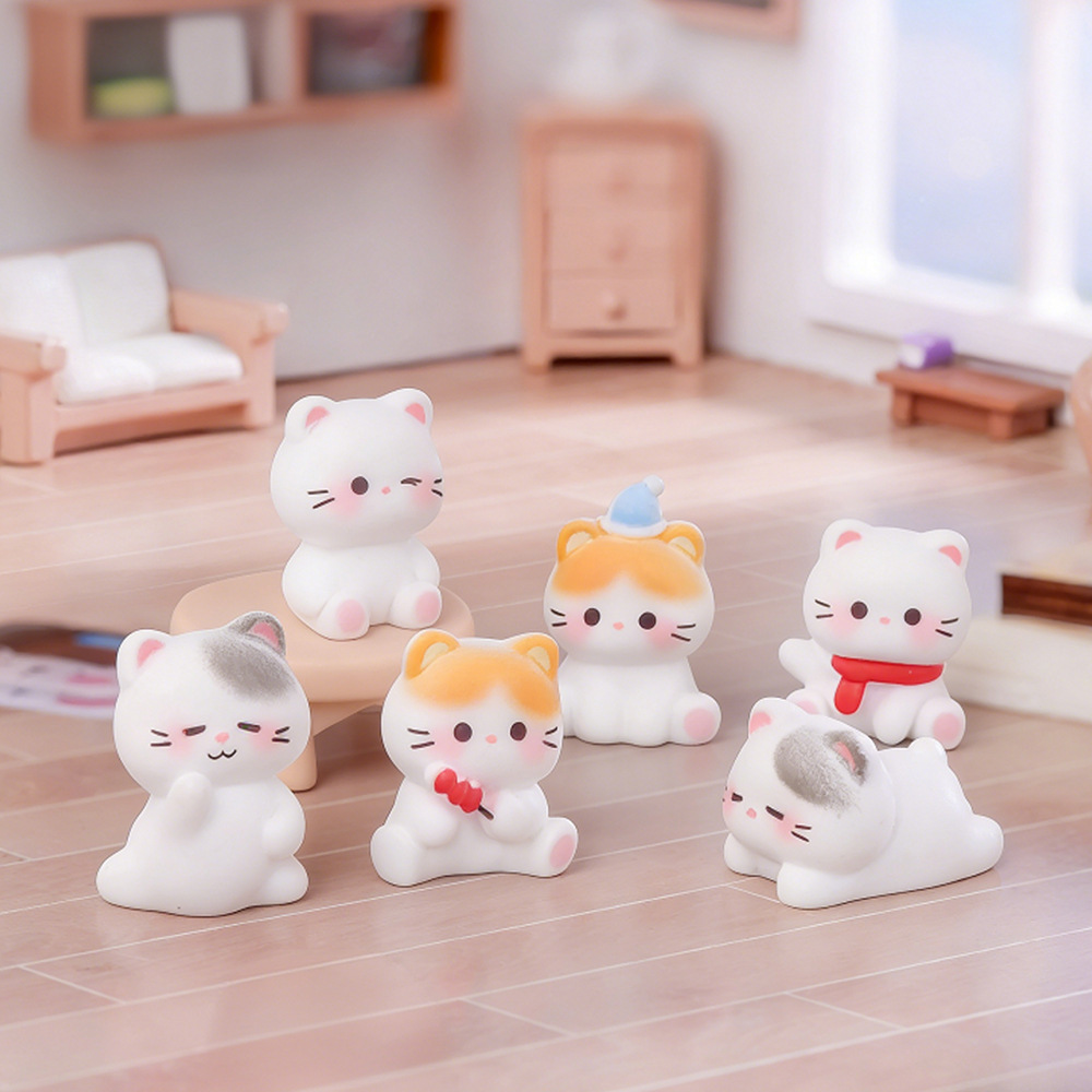 6 Buah Ornamen Miniatur Patung - Smart Garden Diy ulasan dan harga