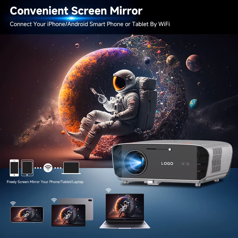 Proyektor 4k Untuk Google Smar - Smart Garden Video ulasan dan harga