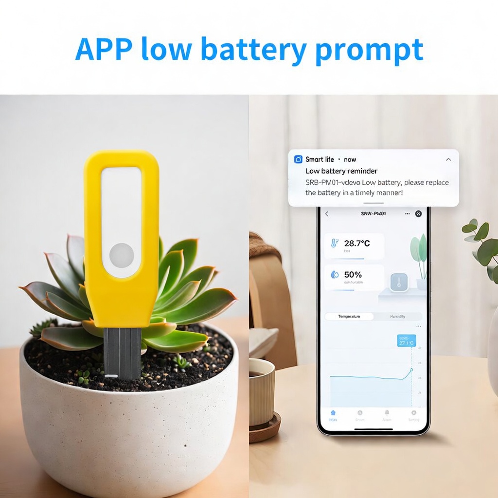 Monitor Tanah WiFi Tuya Smart  - Smart Garden Furniture ulasan dan harga