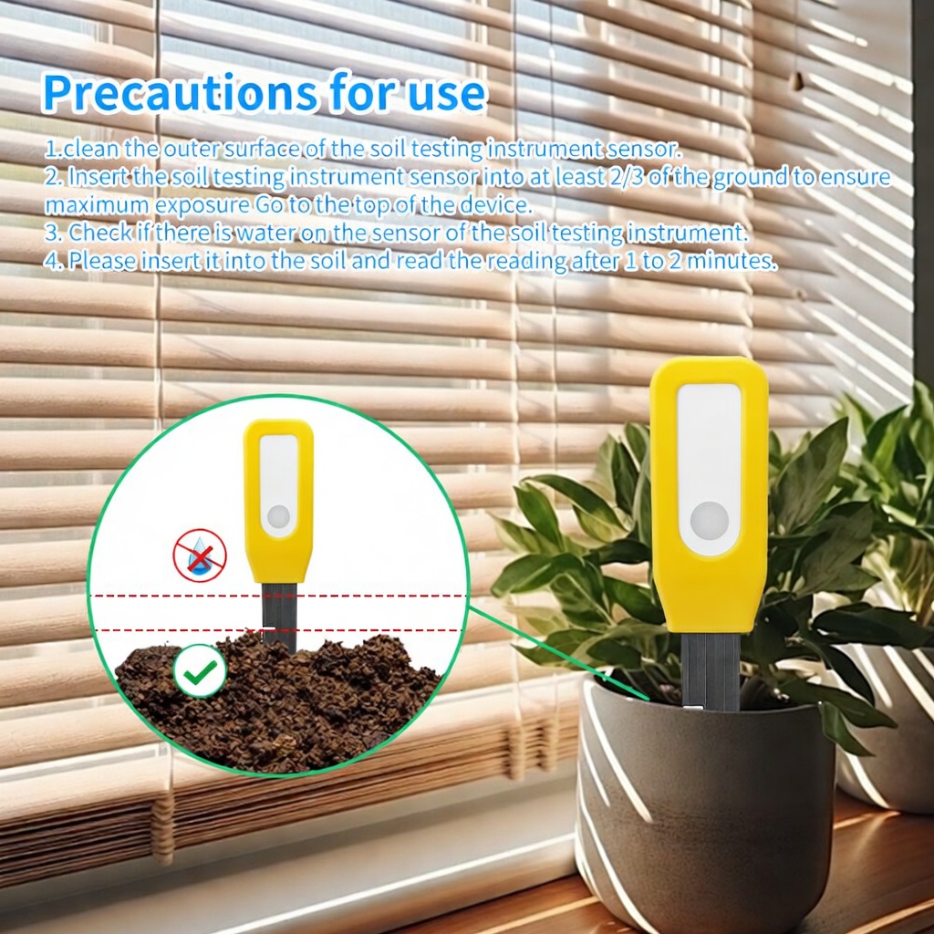 Monitor Tanah WiFi Tuya Smart  - Smart Garden Furniture ulasan dan harga
