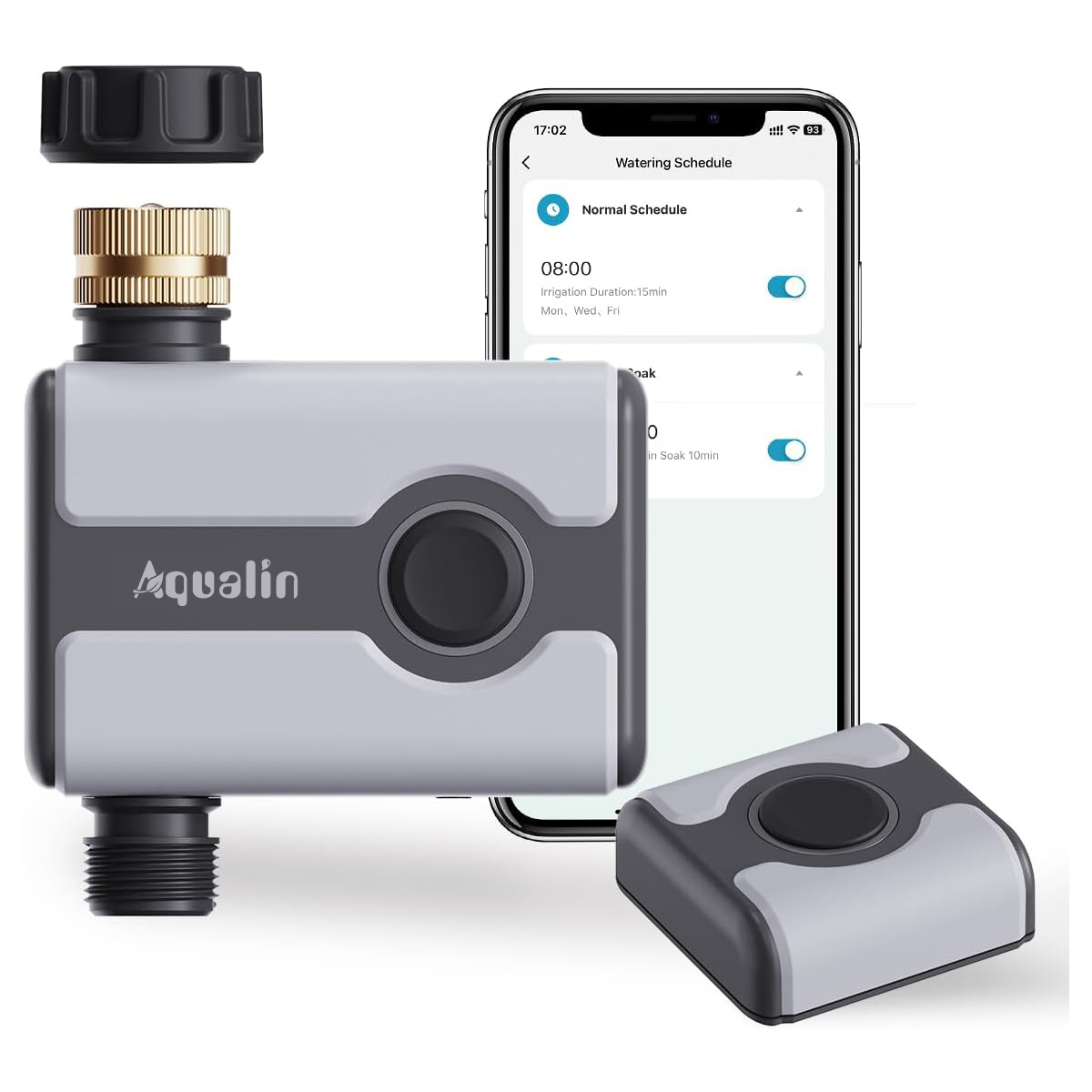 Aqualin WiFi Water Timer Tuya  - Smart Garden Hose ulasan dan harga