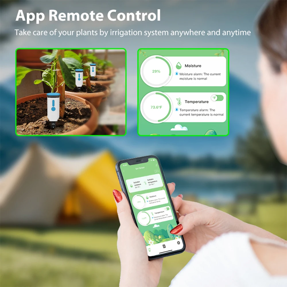 Haozee Tuya Detektor Sensor Ke - Smart Soil Sensor ulasan dan harga