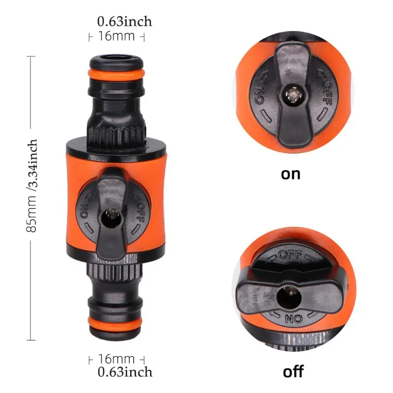 1 Buah/2 Buah 16MM Selang Tama - Smart Garden Hose Valve ulasan dan harga