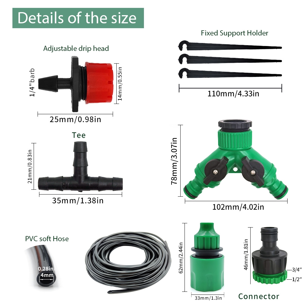 Rumah kaca 15M-30M DIY sistem  - Smart Garden Auk ulasan dan harga
