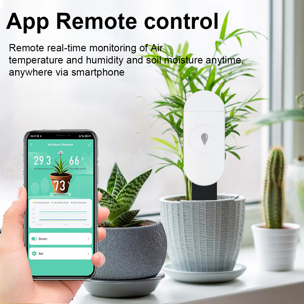 Tuya Zigbee Detektor Kelembapa - Smart Soil Sensor ulasan dan harga