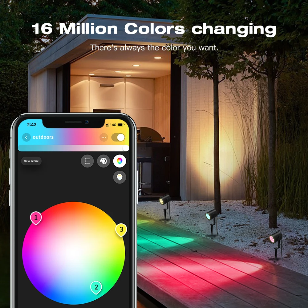 GLEDOPTO Zigbee 3.0 7W Lampu D - Smart Garden Led Lights ulasan dan harga