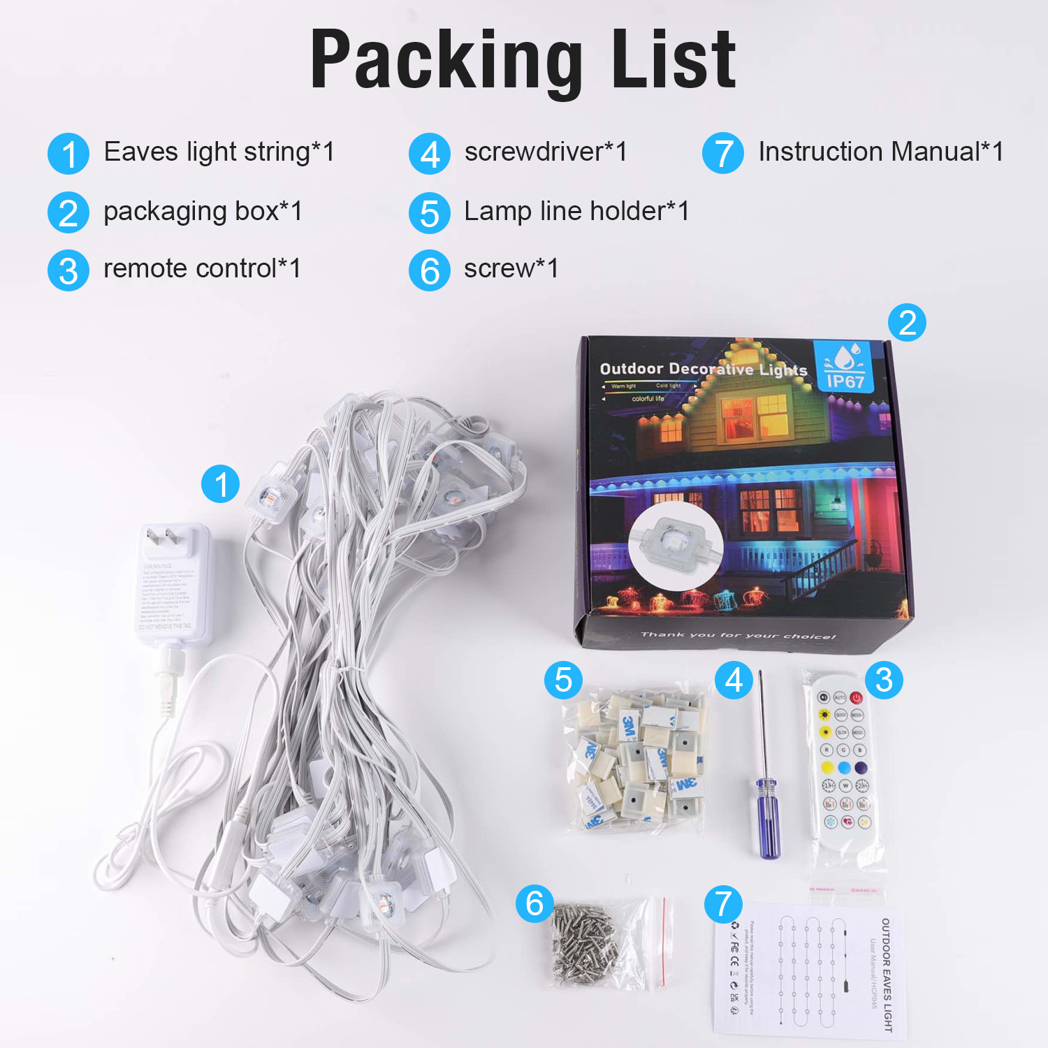 Lampu String LED Pelangi Pinta - Smart Garden Led Lights ulasan dan harga