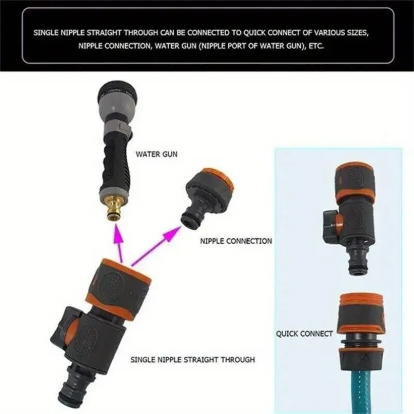Adaptor Selang Taman Sambung C - Smart Garden Hose Valve ulasan dan harga