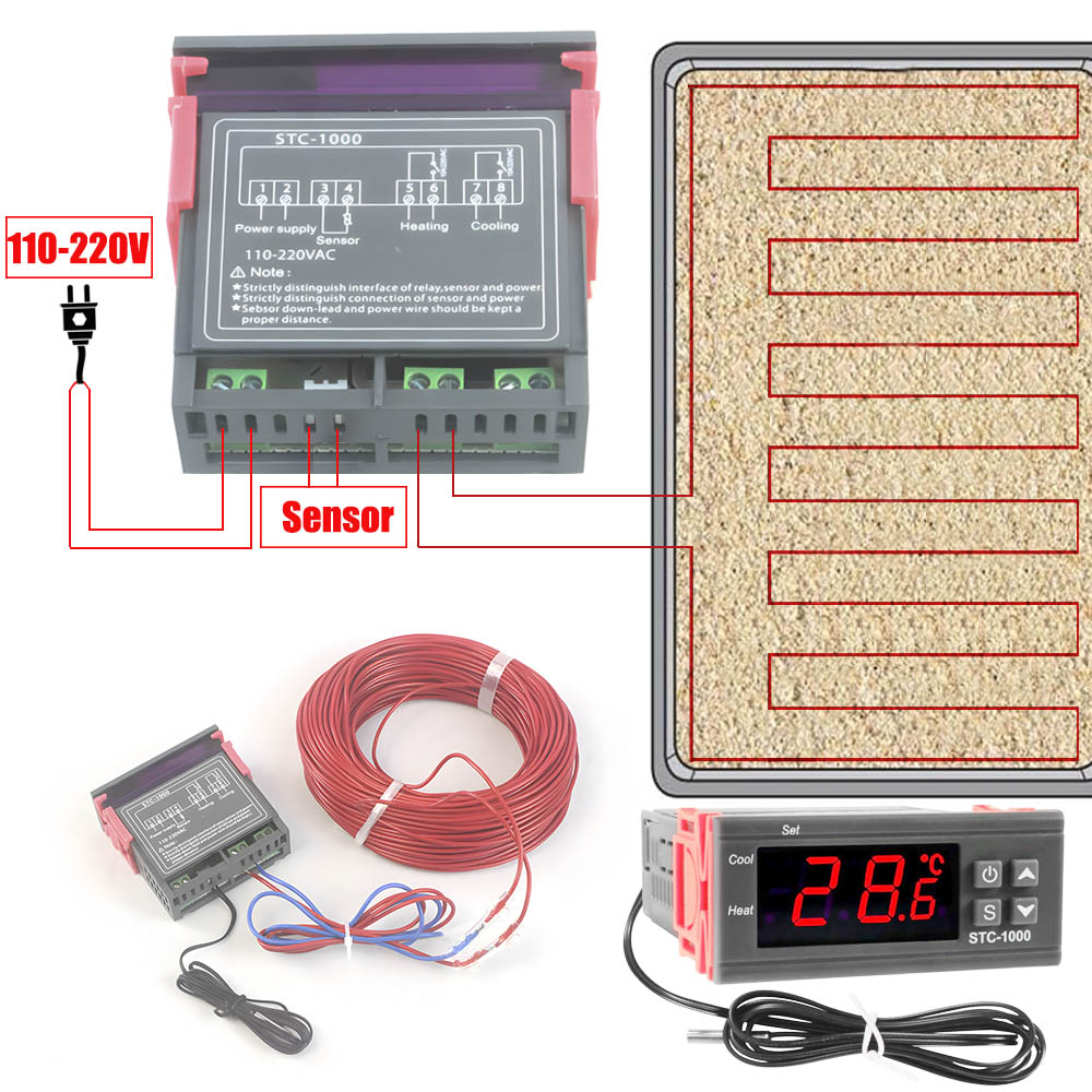 Tempat tidur rumah kaca 110V-2 - Smart Garden Greenhouse ulasan dan harga