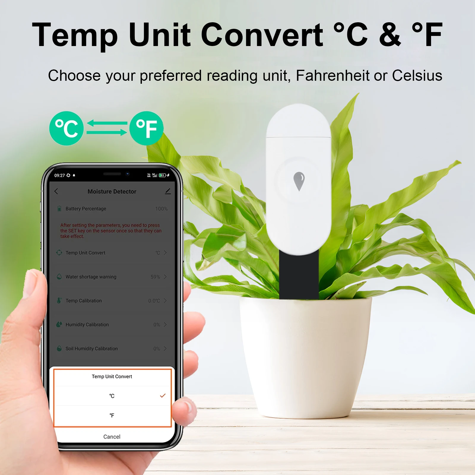 Tuya Zigbee Detektor Kelembapa - Smart Soil Sensor ulasan dan harga