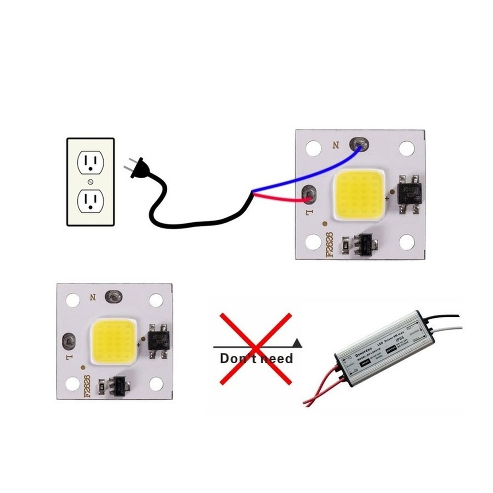 10W Modul COB 220V LED Chip Bo - Smart Garden Led Lights ulasan dan harga