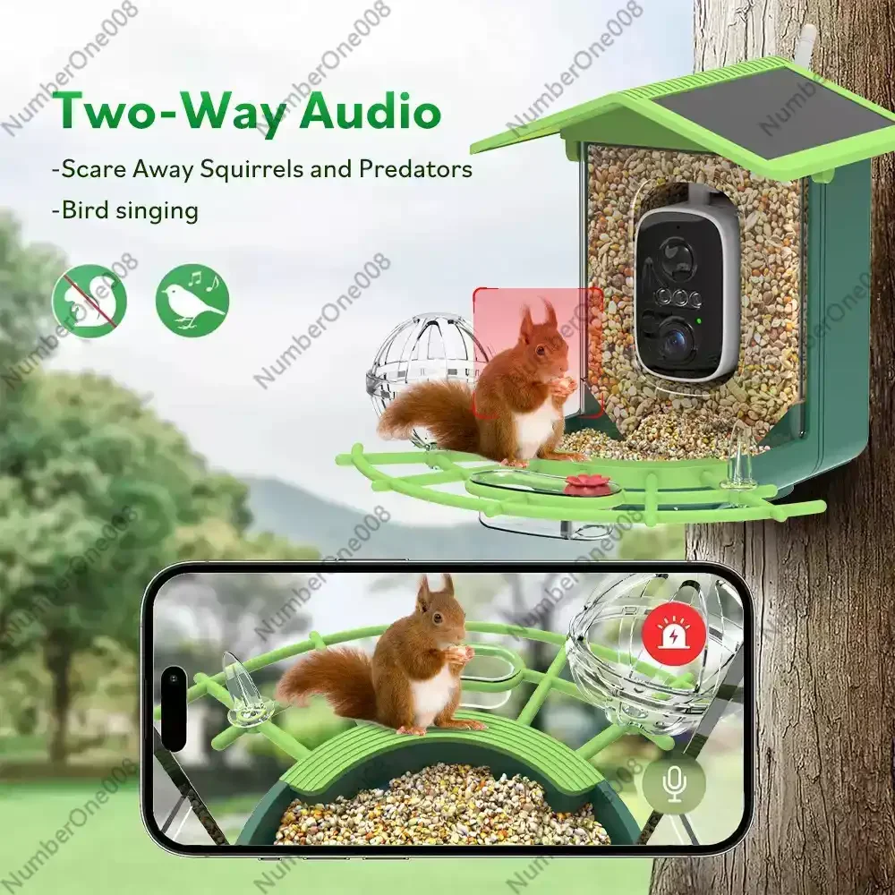 Kamera Pengumpan Burung Pintar - Smart Garden Video ulasan dan harga