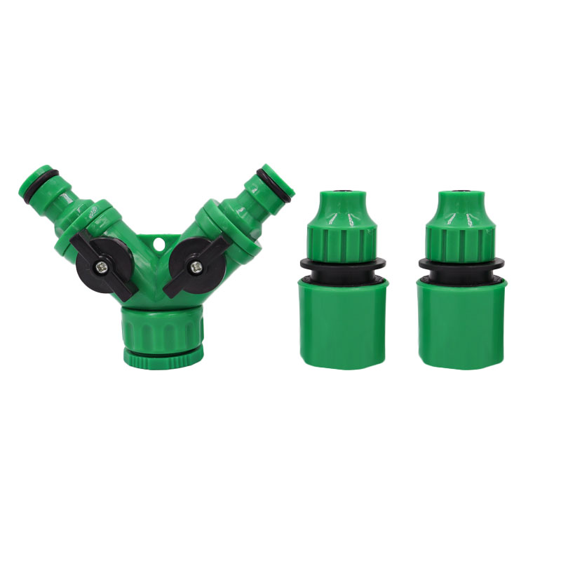 Pembagi Selang Taman 2 Arah de - Smart Garden Hose Valve ulasan dan harga