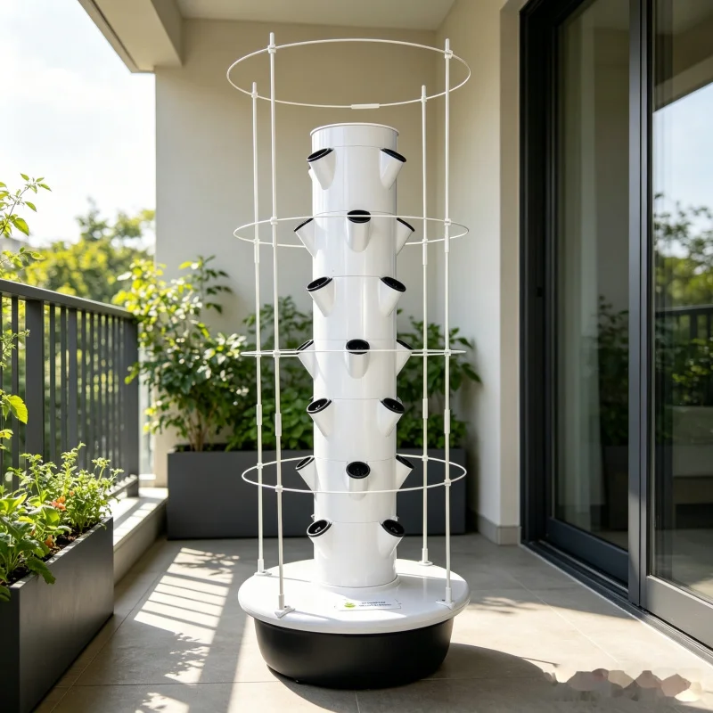 Menara Hidroponik Vertikal 5 L - Vertical Planter Tower ulasan dan harga