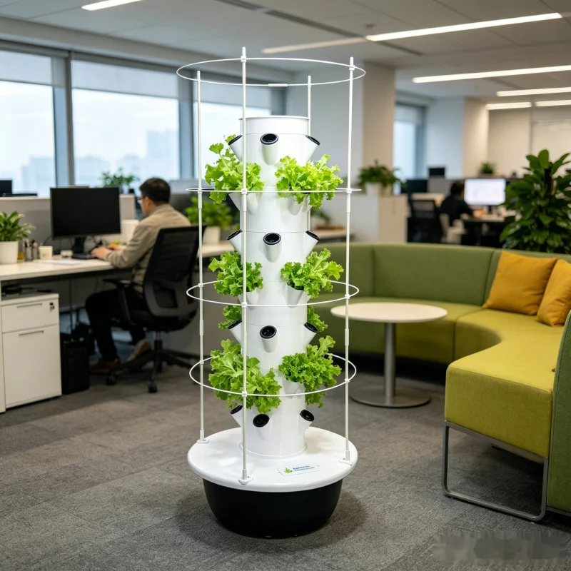Menara Hidroponik Vertikal 5 L - Vertical Planter Tower ulasan dan harga