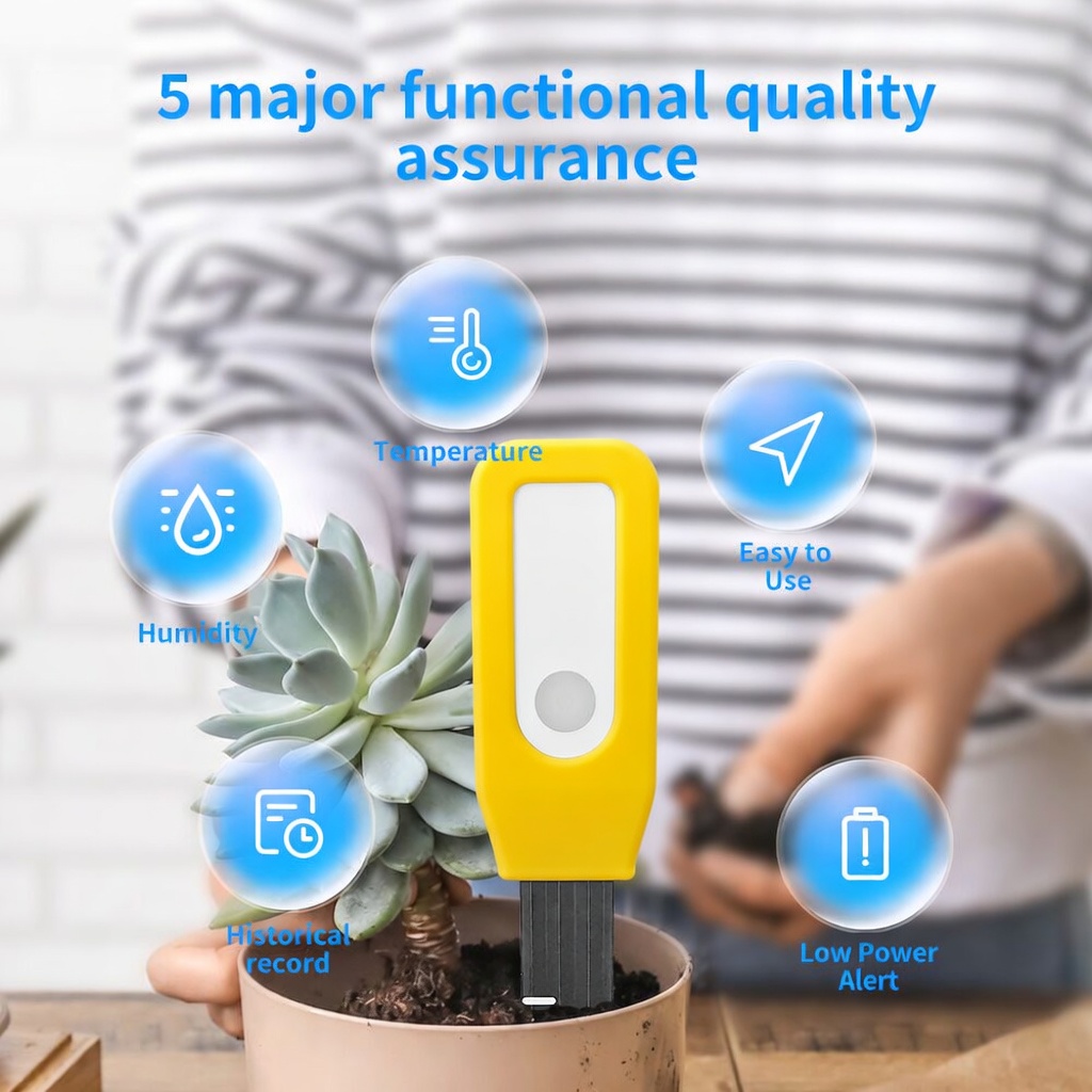 Sensor Suhu dan Kelembapan Tan - Smart Soil Sensor ulasan dan harga