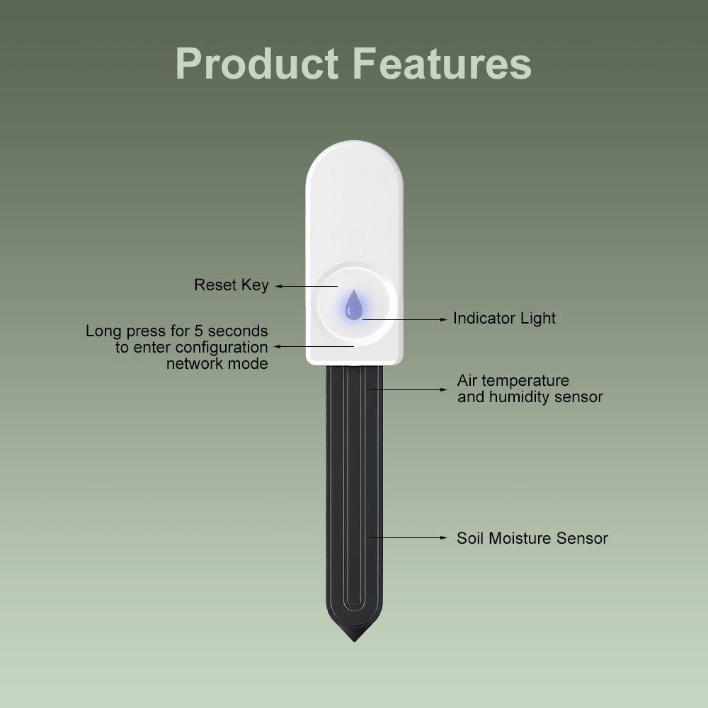 ZigBee Penguji Kelembapan Tana - Smart Soil Sensor ulasan dan harga