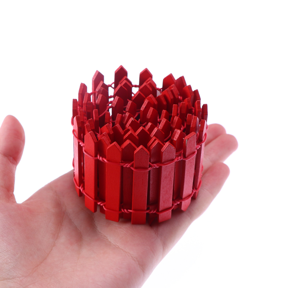 90*3Cm/5Cm Mini Pagar Kayu DIY - Smart Garden Diy ulasan dan harga